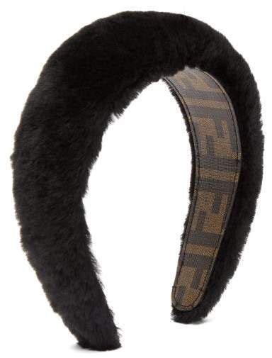 fendi headband fur